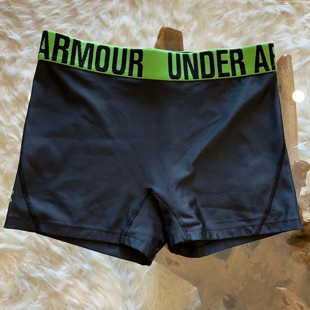Black under armor shorts